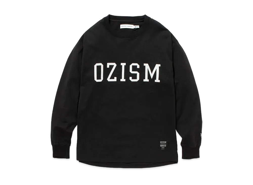UNDERCOVER x nonnative OZISM Monk L/S Tee "OZISM" Cotton Jersey "Black"