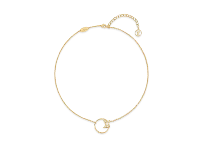 Louis Vuitton LV Eclipse Necklace "Gold"