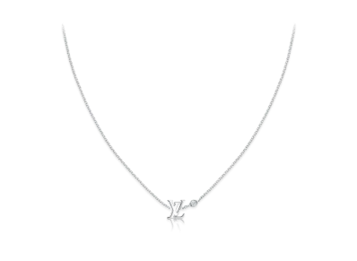 Louis Vuitton Idylle Blossom LV Pendant Diamonds "White Gold"