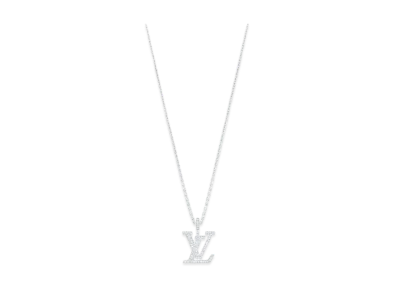 Louis Vuitton LV Large Pendant Diamonds "White Gold"