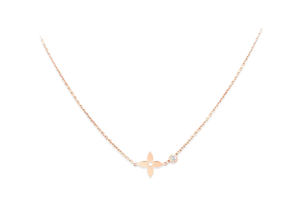Louis Vuitton Idylle Blossom Pendant "Pink Gold"