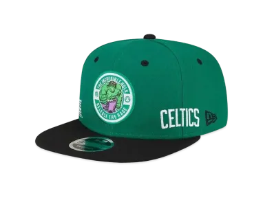 NEW ERA x NBA x MARVEL 9FIFTY Boston Celtics Hulk "Green/Black"