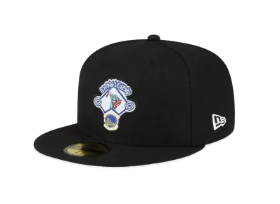 NEW ERA x NBA x MARVEL 59FIFTY Golden State Warriors Captain America "Black/Blue"