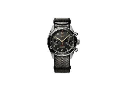 Longines Spirit Flyback Titanium 42.00mm "Anthracite/Black" L3.821.1.53.2