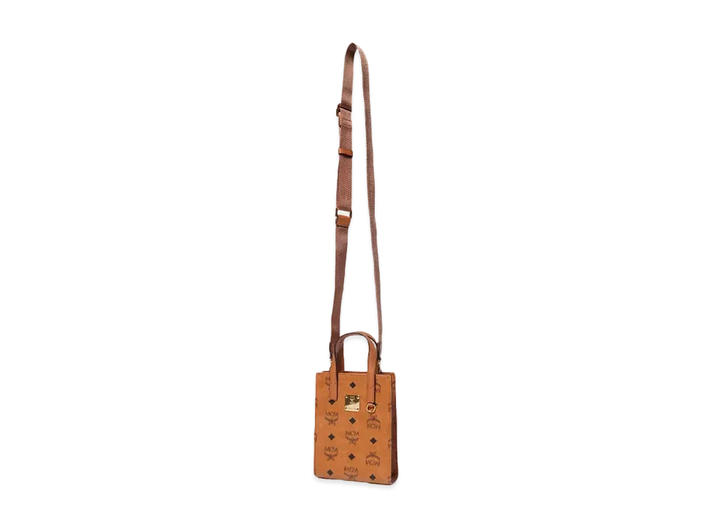 MCM AREN TOTE "COGNAC"