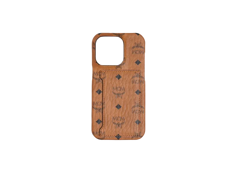 MCM AREN Smartphone Cover "COGNAC"