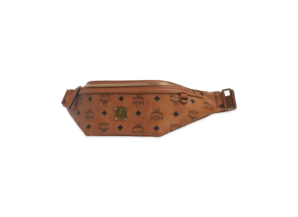 MCM FURSTEN BELT BAG "COGNAC"