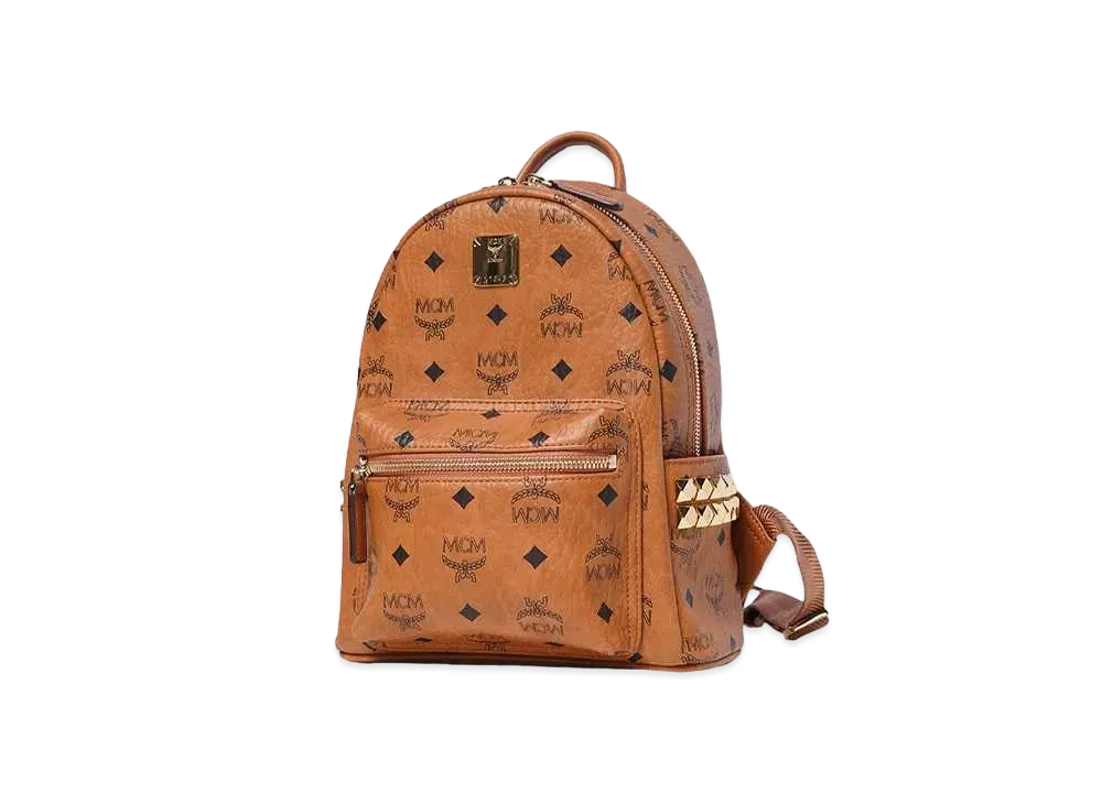 MCM STARK BACKPACK "COGNAC"