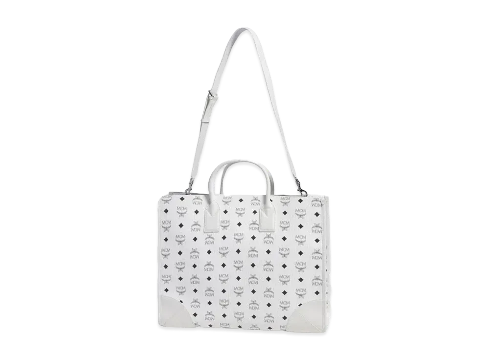 MCM MUNCHEN TOTE "WHITE"