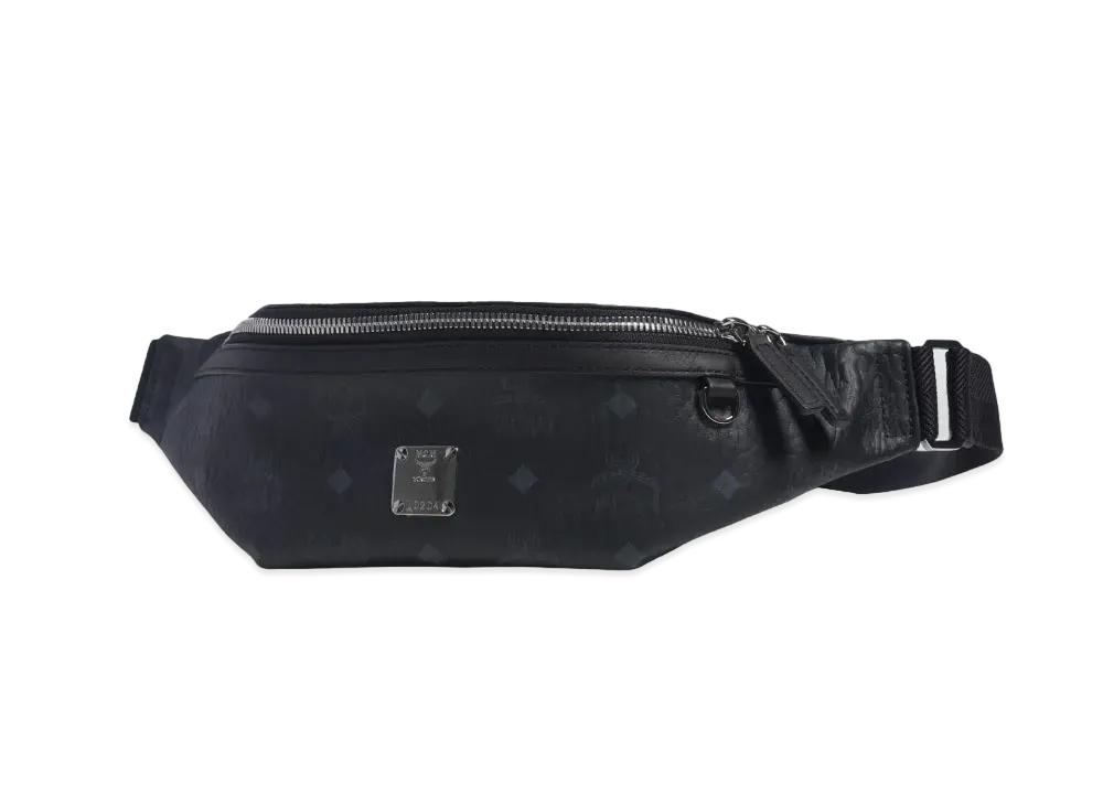 MCM FURSTEN BELT BAG "BLACK"