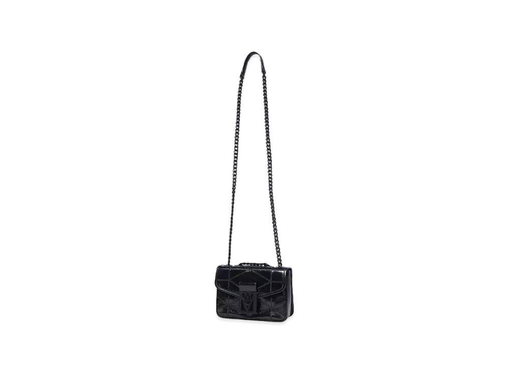MCM TRAVIA SHOULDER BAG "BLACK"