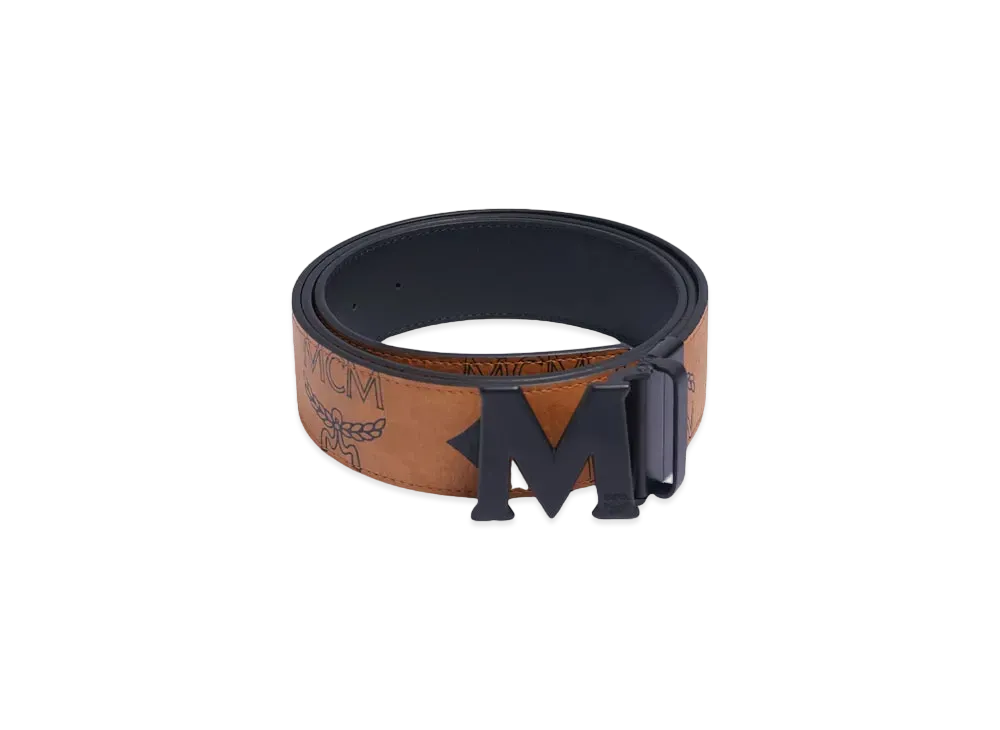 MCM CLAUS BELT "COGNAC"