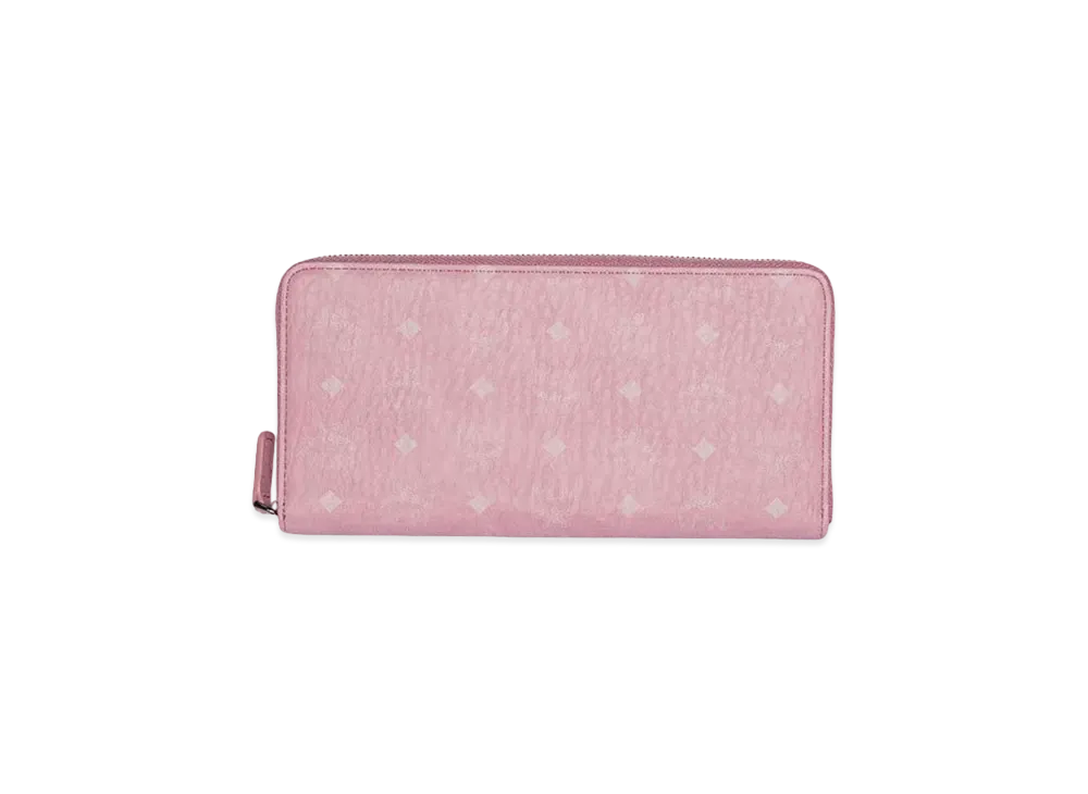 MCM AREN ZIP AROUND "BLOSSOM PINK VISETOS"