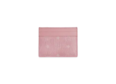MCM AREN CARD CASE MINI "BLOSSOM PINK VISETOS"