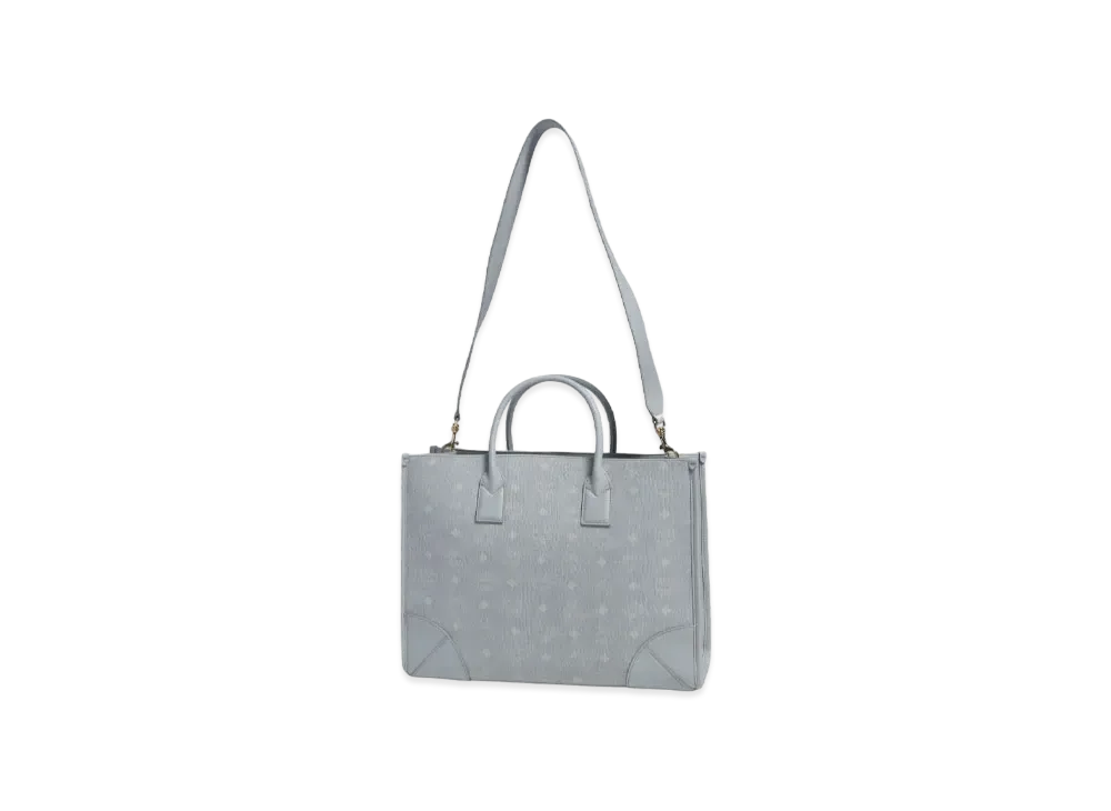MCM MUNCHEN TOTE "MISTY GRAY VISETOS"