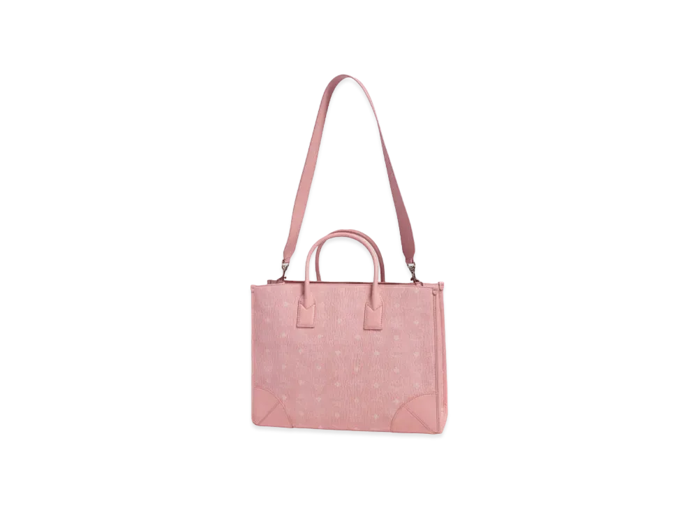 MCM MUNCHEN TOTE "BLOSSOM PINK VISETOS"