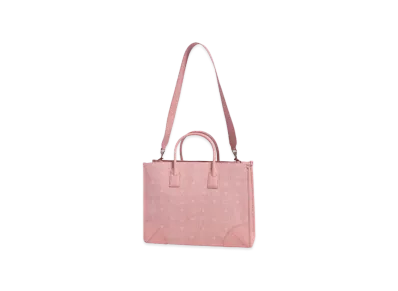 MCM MUNCHEN TOTE "BLOSSOM PINK VISETOS"