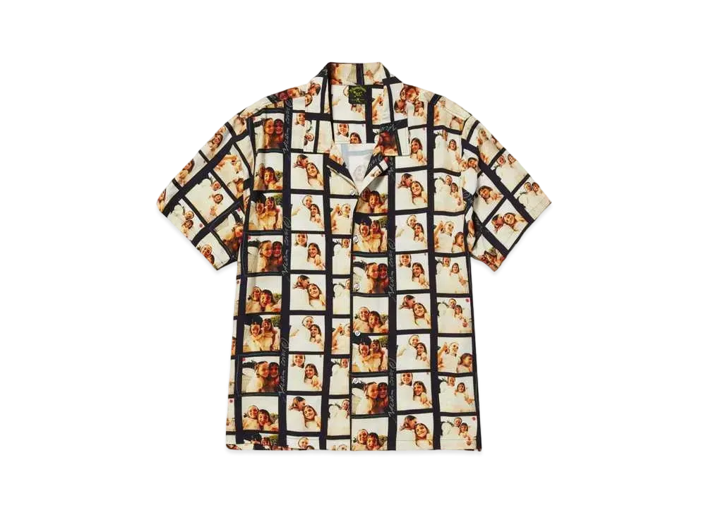HUF x Smashing Pumpkins Purr Snickety Resort Shirt "Multi"