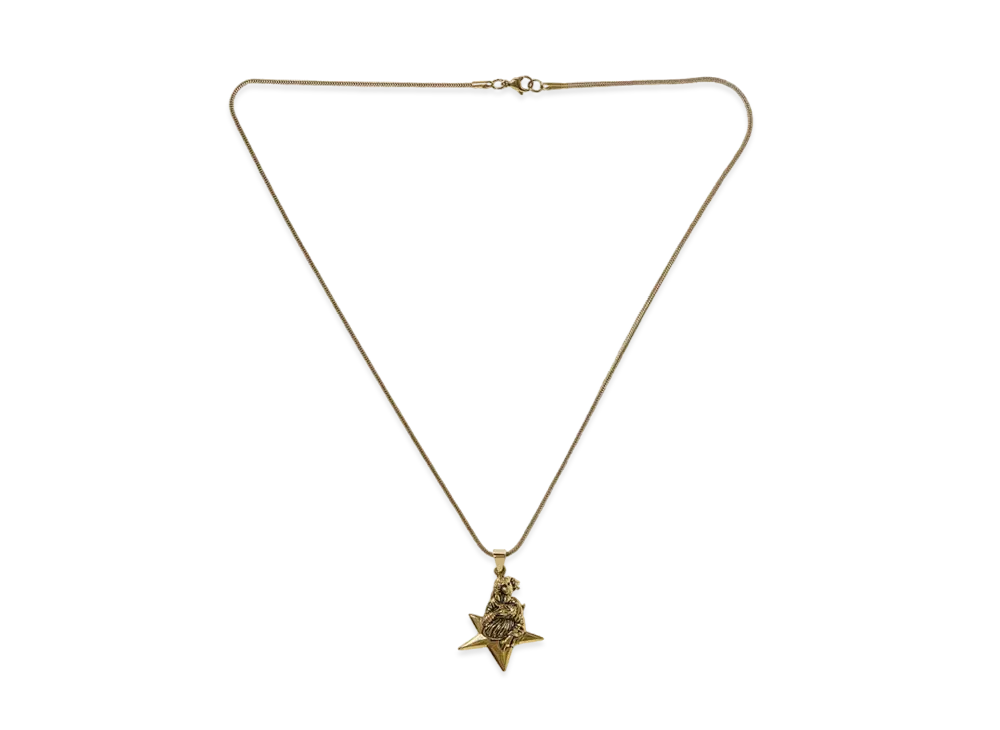 HUF x Smashing Pumpkins Star Girl Pendant "Gold"