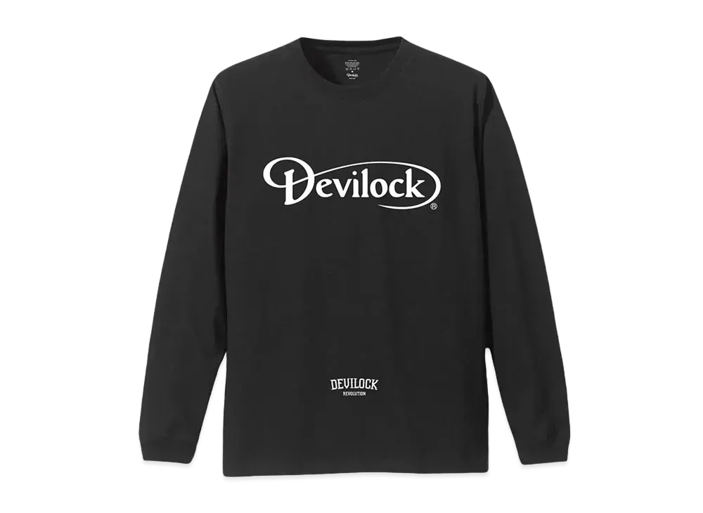 DEVILOCK LOGO L/S TEE "BLACK"
