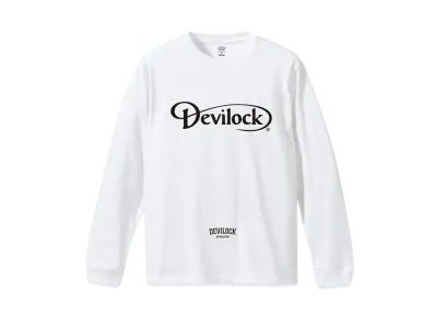 DEVILOCK LOGO L/S TEE "WHITE"