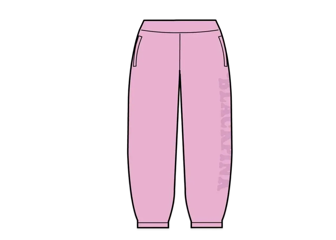 Verdy x BLACKPINK Born Pink Pop Up World Tour Sweatpants "Pink"