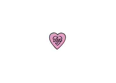 Verdy x BLACKPINK Born Pink Pop Up Heart Enamel Pin "Pink"