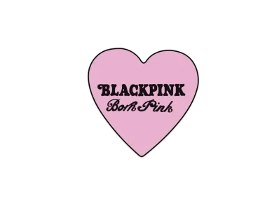 Verdy x BLACKPINK Born Pink Pop Up Heart Pillow "Pink"