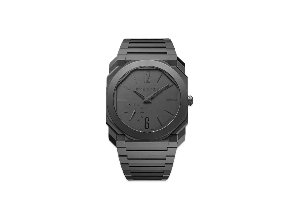 BVLGARI Octo Finissimo Watch "Ceramic/Black"