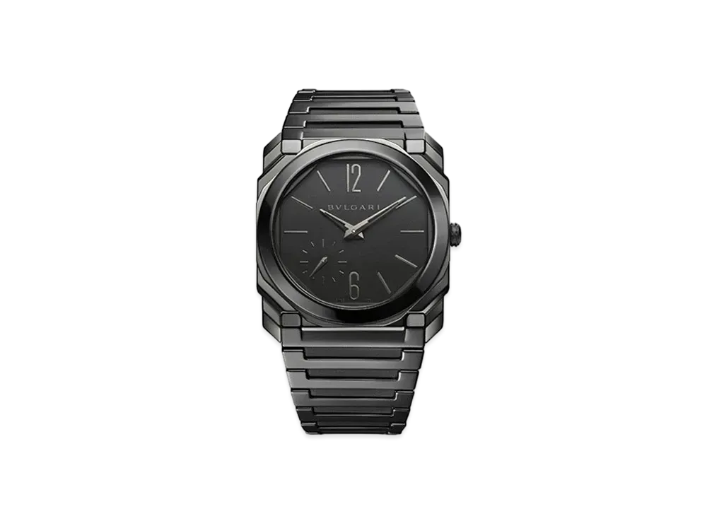 BVLGARI Octo Finissimo Watch "Ceramic/Black"