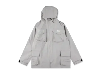 WIND AND SEA x Abu Garcia Water Repellent Nylon Parka "L Gray"