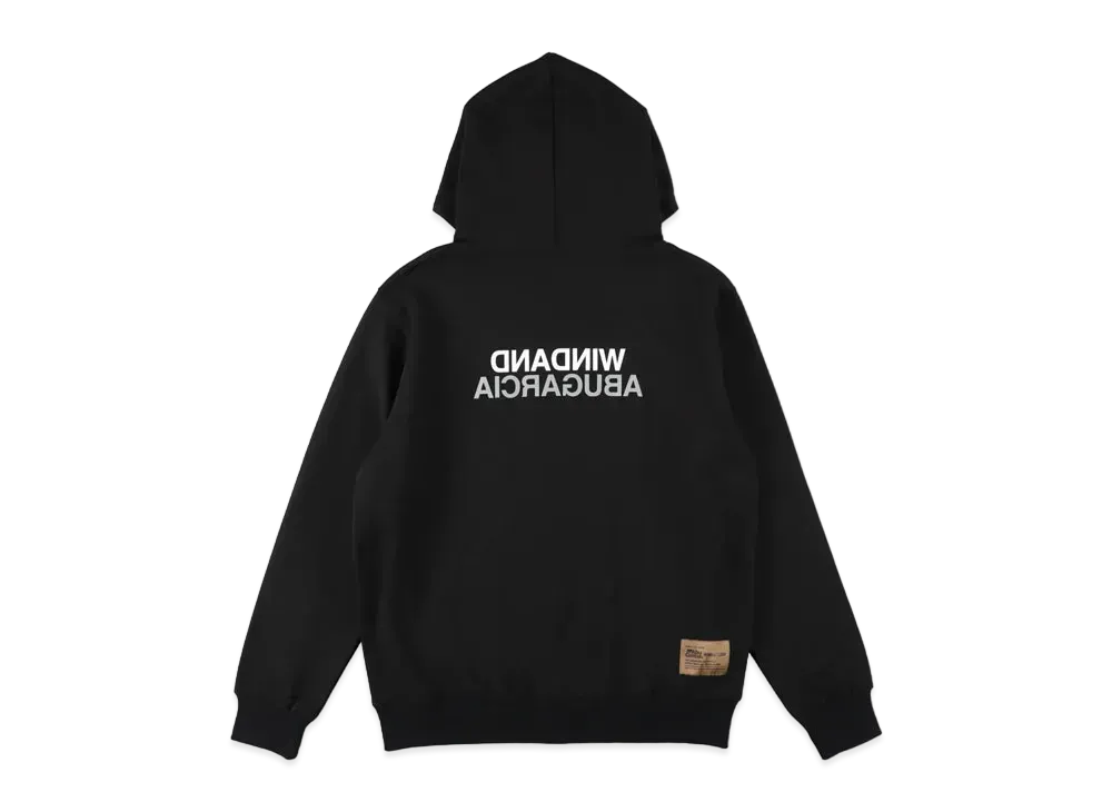 WIND AND SEA x Abu Garcia Reflection Zip-Up Hoodie "Black"