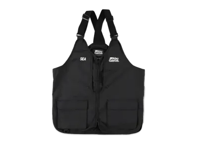 WIND AND SEA x Abu Garcia Water Repellent Vest "Black"