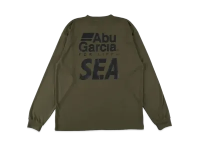 WIND AND SEA x Abu Garcia L/S Tee "Olive"