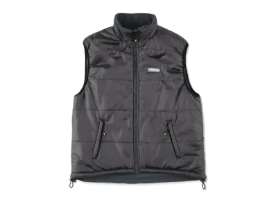 WIND AND SEA Reversible Fleece Vest "Gray"