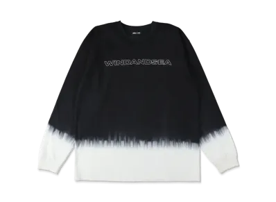 WIND AND SEA Tie Dye L/S Tee "Black"