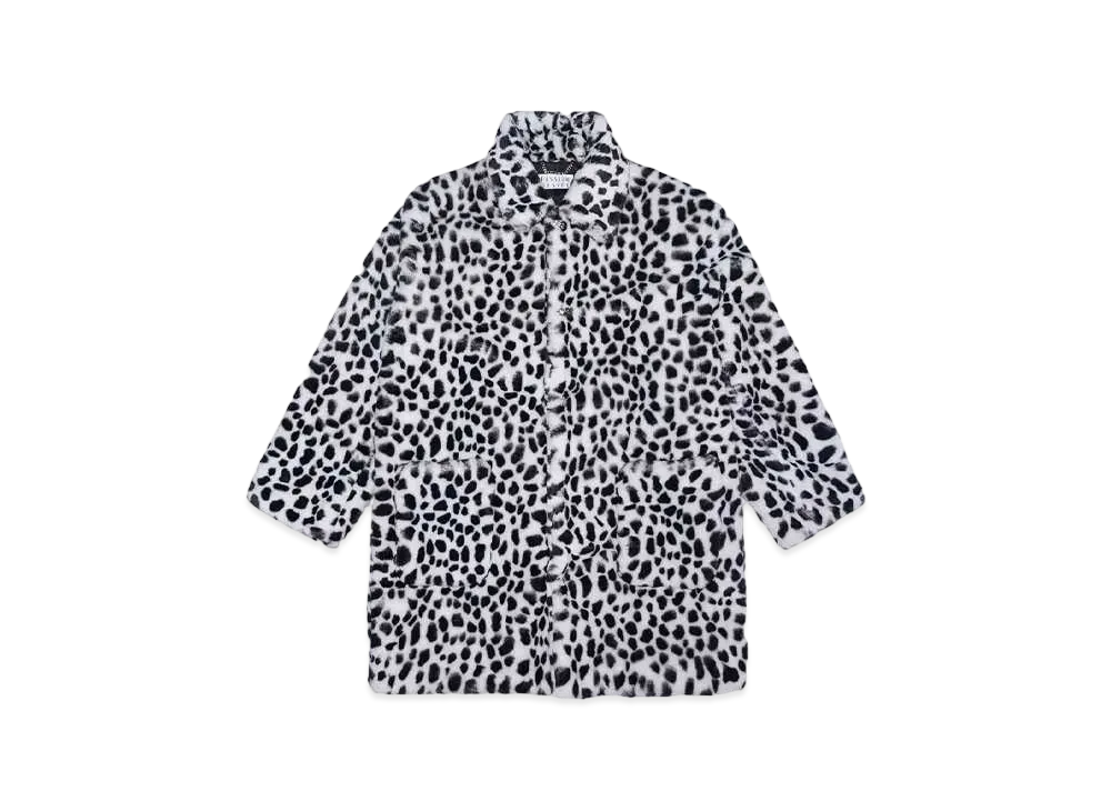 el conductorH CHEMICAL FUR SOUTIEN COLLAR COAT "MULTI"