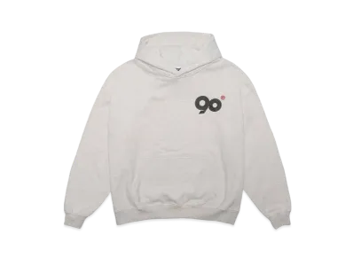 9090 90 Logo Hoodie "Oatmeal"