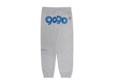 9090 90 Logo Sweat Pants "Heather Gray"