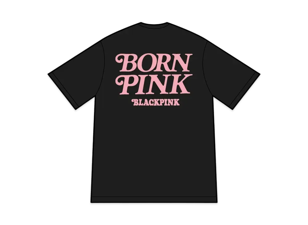 Verdy x BLACKPINK Born Pink Pop Up Born Pink T-Shirt "Black"