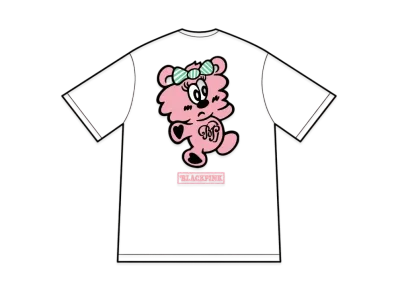 Verdy x BLACKPINK Born Pink Pop Up Plush T-Shirt "White"