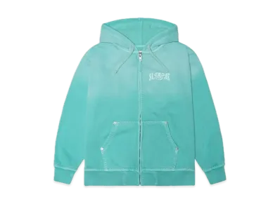 Supreme / True Religion Zip Up Hooded Sweatshirt "Aqua"