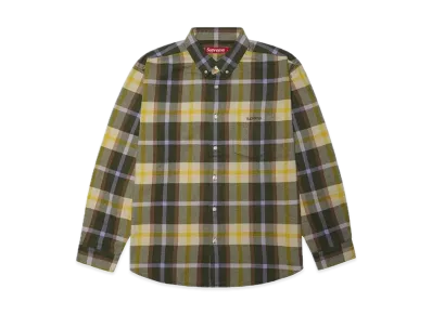 Supreme Plaid Flannel Shirt "Green" (23FW)
