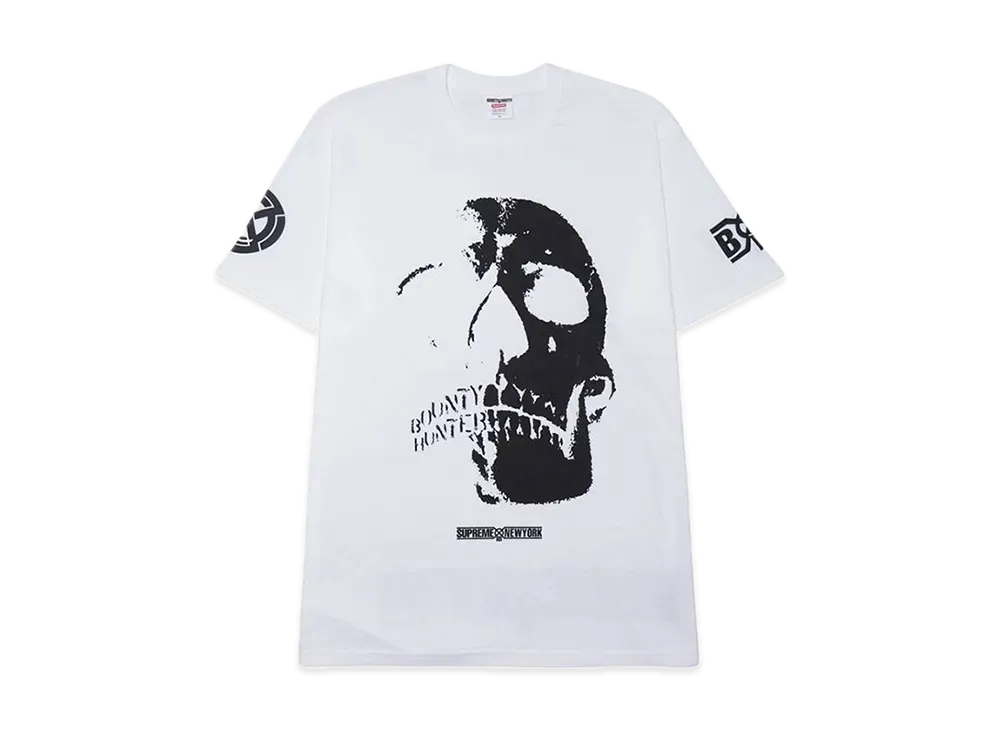 Supreme Bounty Hunter Skulls Tee "White"