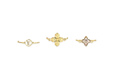 Louis Vuitton Blooming Strass Rings Set