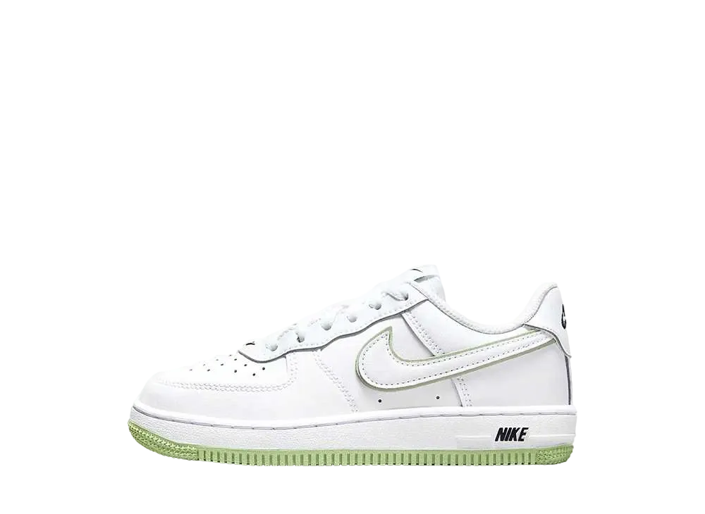 ナイキ PS フォース1 "ホワイト/ブラック/ハニーデュー"(キッズ)