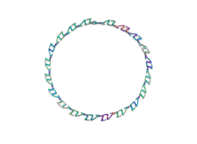 Louis Vuitton LV Chain Links Necklace "Rainbow"