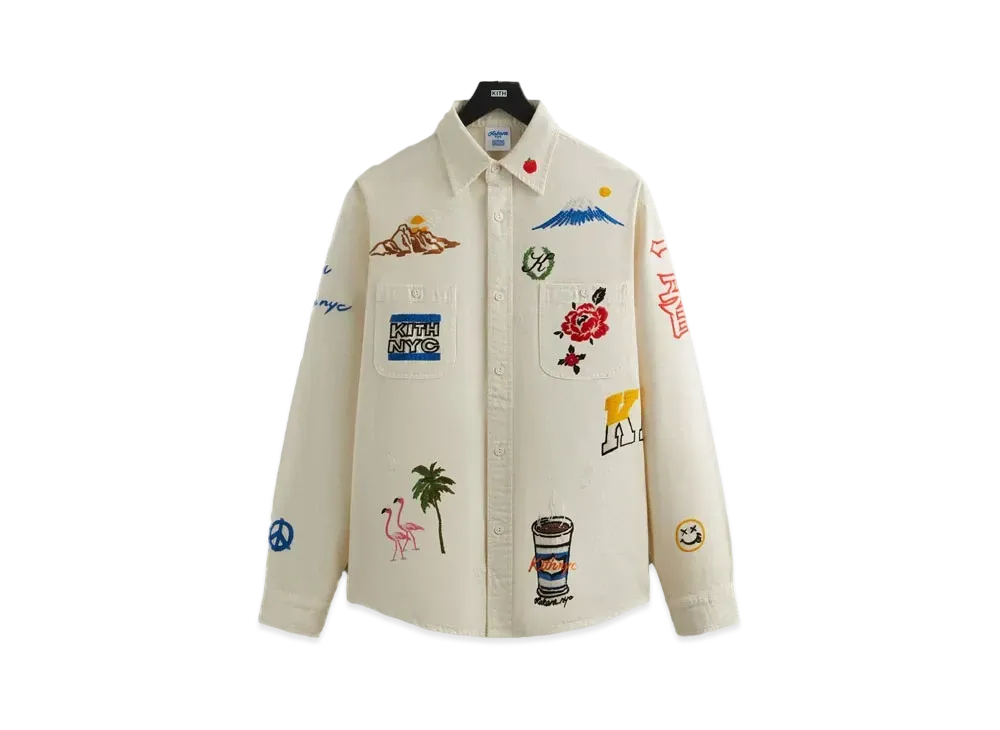 Kith x Otakara Denim Apollo Shirt "Sandrift"