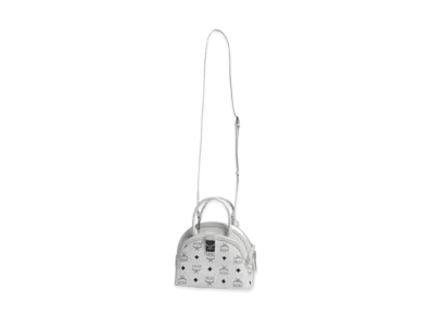 MCM TRACY TOTE SMALL "WHITE"