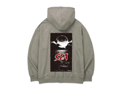 WIND AND SEA Halloween Sea Hoodie "M Gray"